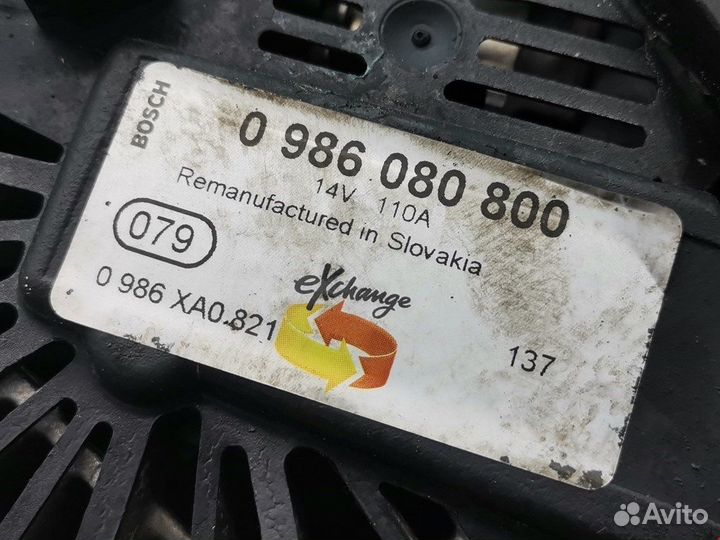 Генератор Renault Megane