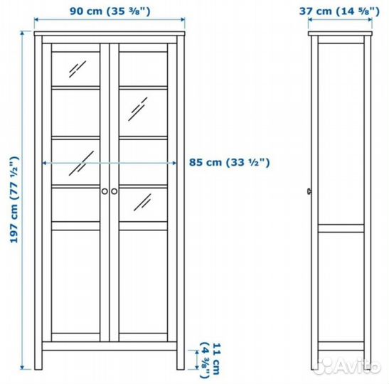 Шкаф, стеллаж IKEA хемнес