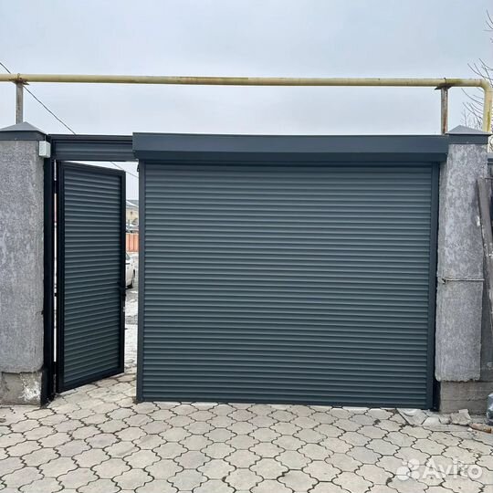 Ворота гаражные ролетные