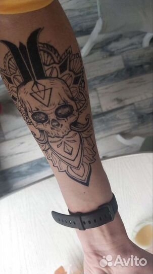 Мехенди хной. Временные татуировки гелем джагуа