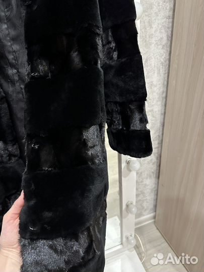 Шуба норка/мутон
