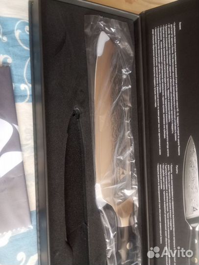 Кухонные ножи из дамасской стали