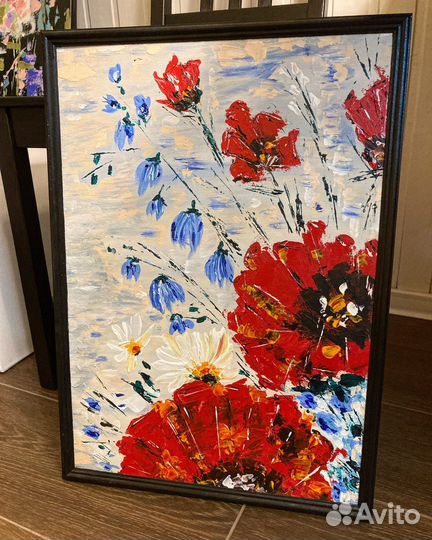 Интерьерная картина на холсте