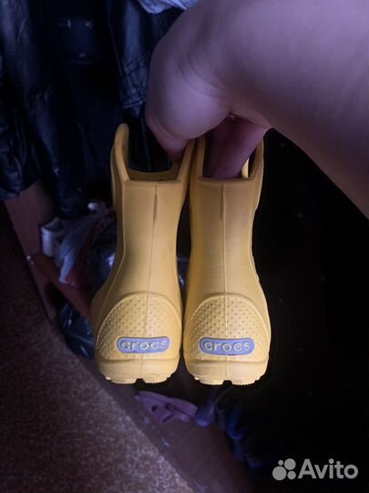 Резиновые сапоги crocs