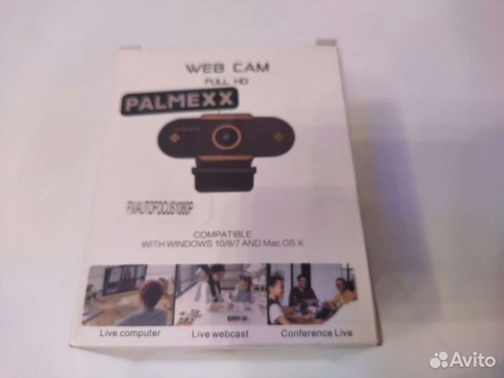 Web Cam Веб Камера Pallmex Full HD 720p