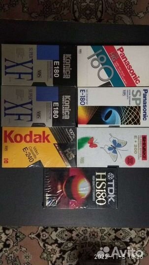 Видеокассеты vhs