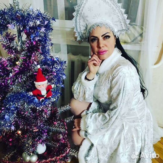 Костюм снегурочки взрослый