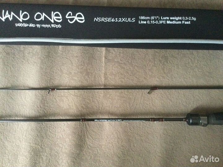 Спиннинг Crazy fish nano one se