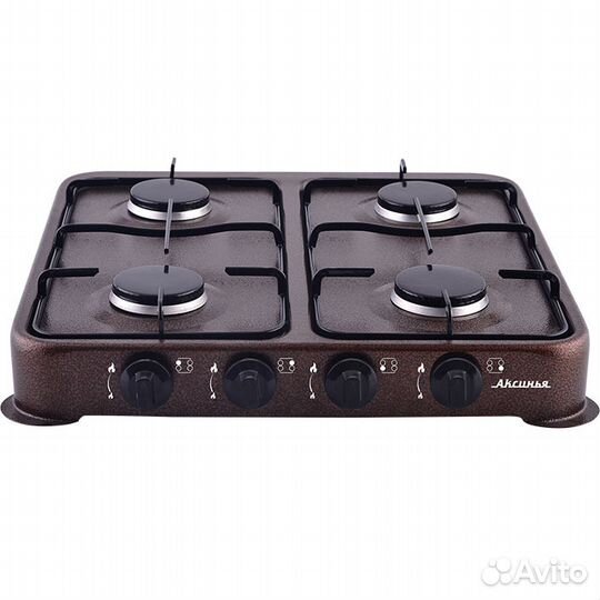 Газовая плита настольная 4-конфорочная Аксинья