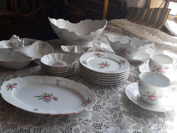 Фарфор Бернадотте Полевой цветок Чехия новый