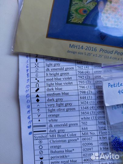 Остатки Mill Hill павлин