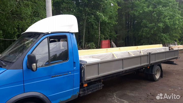 Грузоперевозки газель 6 метров открытый борт