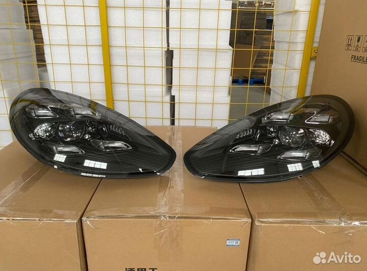 Фары светодиодные Порш Кайен 958.2