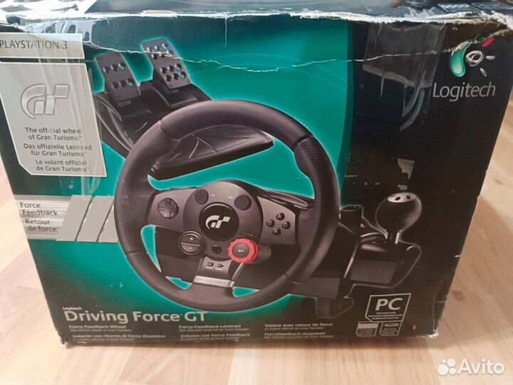 Руль logitech driving force gt 900
