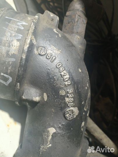 Патрубок турбины Man F90 51082023396 D2865 D2866