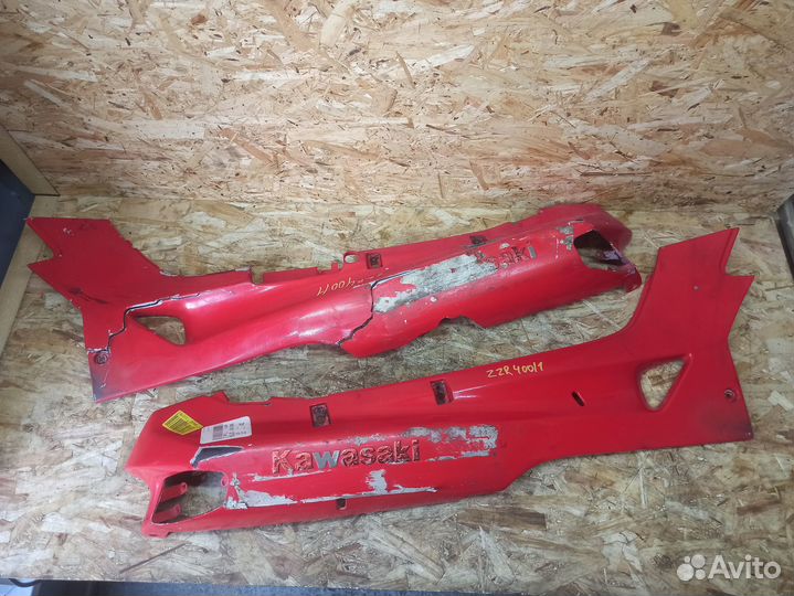 Zzr400-1 zzr400 90-92 пластик хвоста