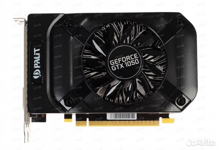 Видеокарта Palit GeForce GTX 1050 stormx 2GB