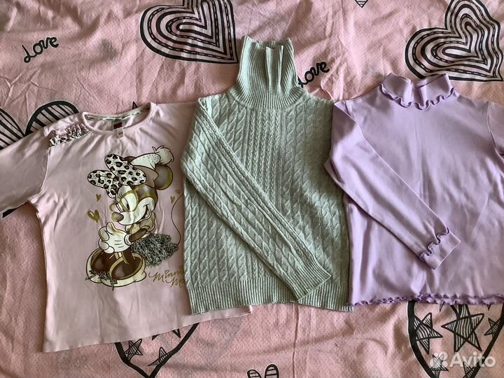 Вещи пакетом для девочки