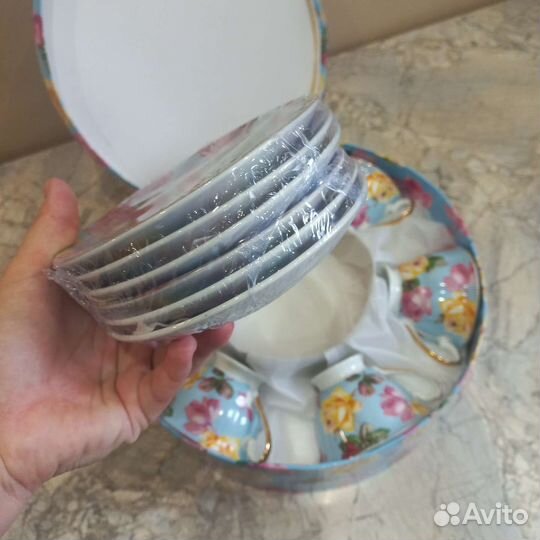 Чайный сервиз новый в коробке