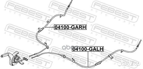 Mitsubishi ASX GA0# 2010.04- EUR 04100garh