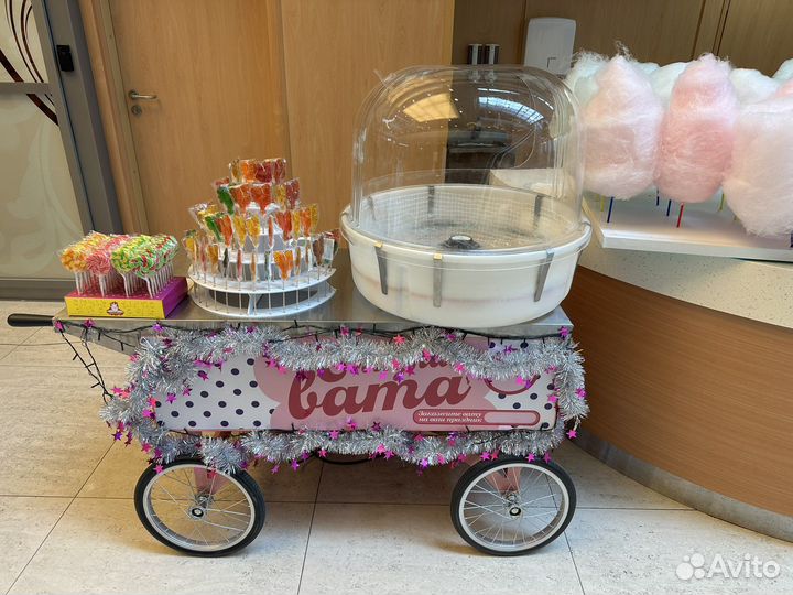 Сахарная вата на праздник