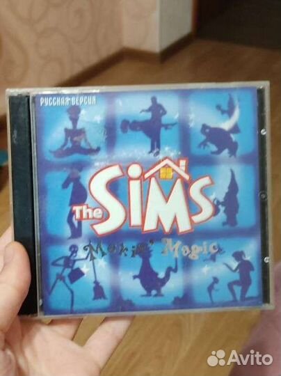 Компьютерный диск Thе sims Makin' Magic и Диабло