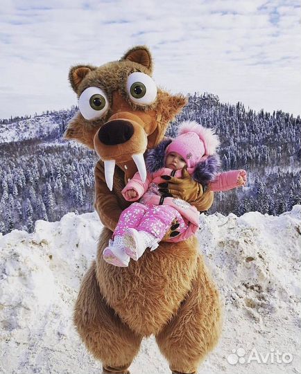 Ростовой костюм белка 