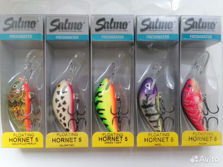 Salmo Hornet 5F, 5S, 5SDR, Rattlin 5,5 4,5 3,5