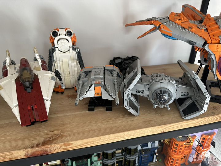 Lego star wars дизайнерские корабли и др