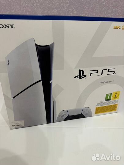 Sony playstation 5 slim с дисководом и играми