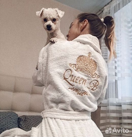 Именные халаты с вышивкой