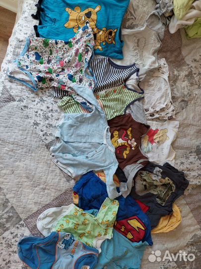 Вещи пакетом для мальчика от 0 до года