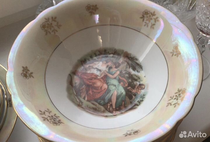 Сервиз Мадонна чайный и столовый ГДР