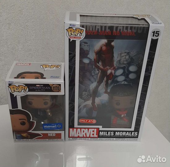 Funko pop spider-MAN/ iron spider