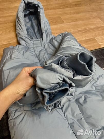 Пуховик для девочки 140