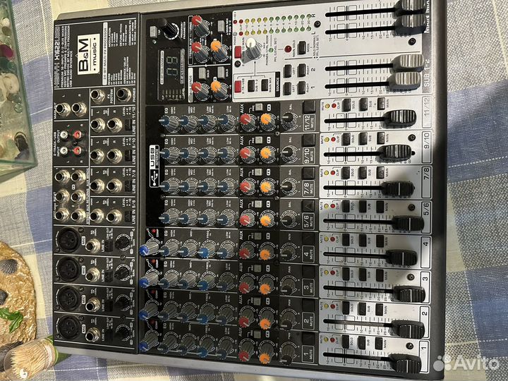 Микшерный пульт behringer xenyx x 1622 usb