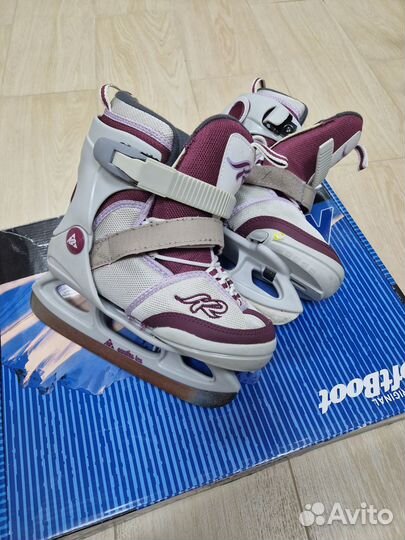 Коньки ледовые детские К 2