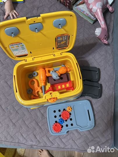 Детский набор инструментов в чемодане