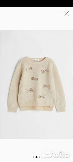 Джемпер новый H&M 92 и 122/128
