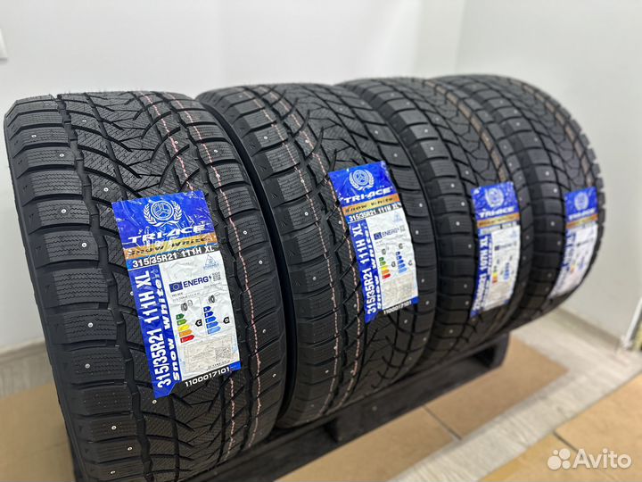Tri Ace Snow White II Stud 315/35 R21 и 275/40 R21 106U