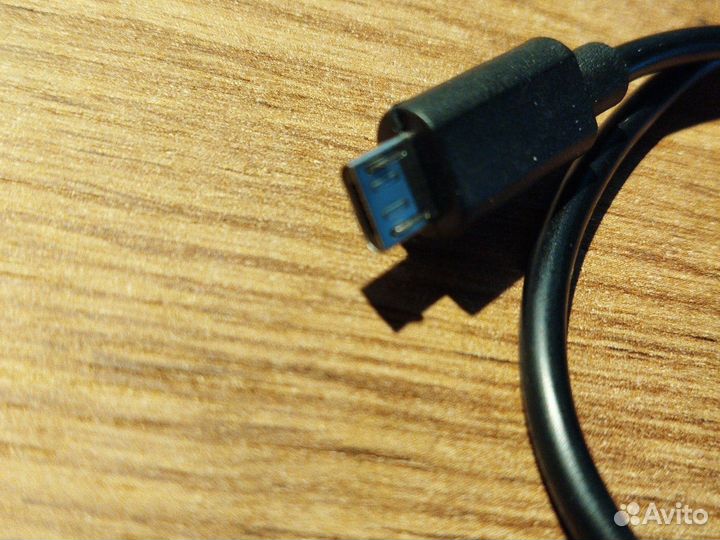 Аудиокабель Jack 3,5штек - micro USB, 42 см