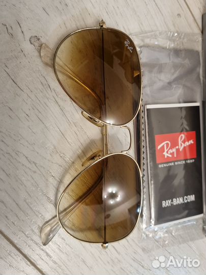 Очки ray ban aviator оригинал Великобритания