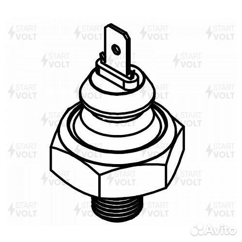 Датчик аварийный давления миллиамперсла VAG Passat B3 80 1.3-4.2