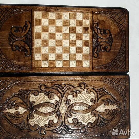 Нарды ручной работы резные