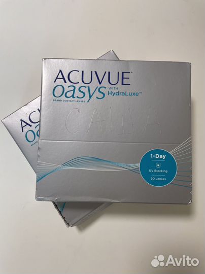 Линзы контактные acuvue oasys однодневные
