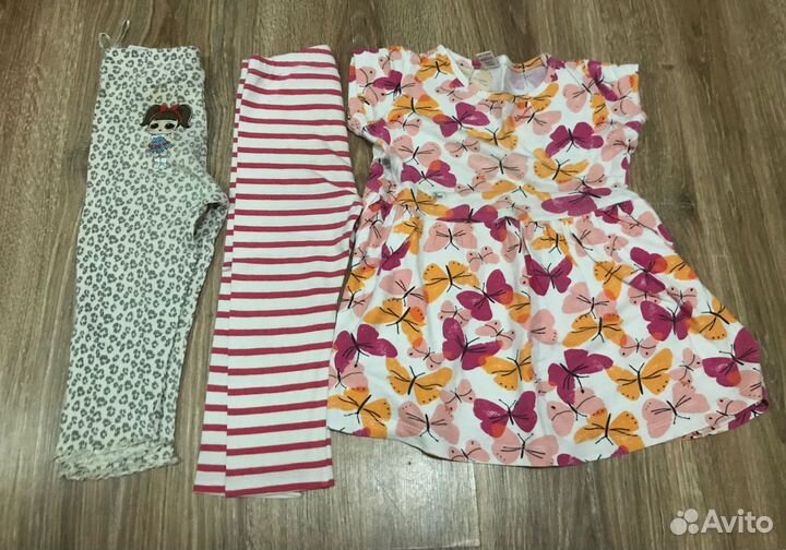 Вещи пакетом для девочки 86 92 hm