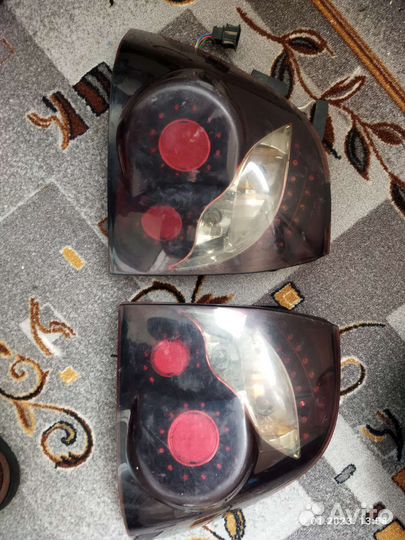 Задние фары приора