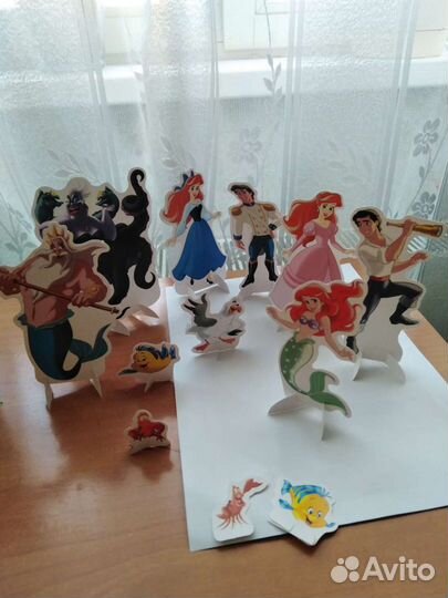 3D театр книжка Подводный дворец Ариэль