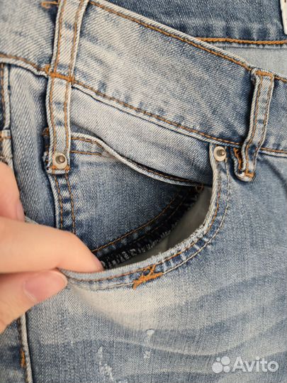 Джинсы на низкой посадке y2k