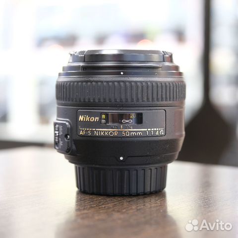 Объектив Nikon 50 mm f/1.4G AF-S Nikkor Б/У